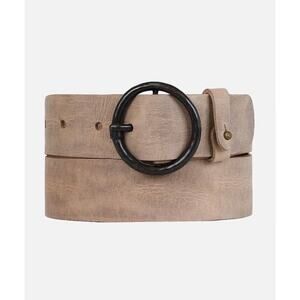 Amsterdam Heritage NEW Pop Premium Italian Leather Belt in Taupe Size XL